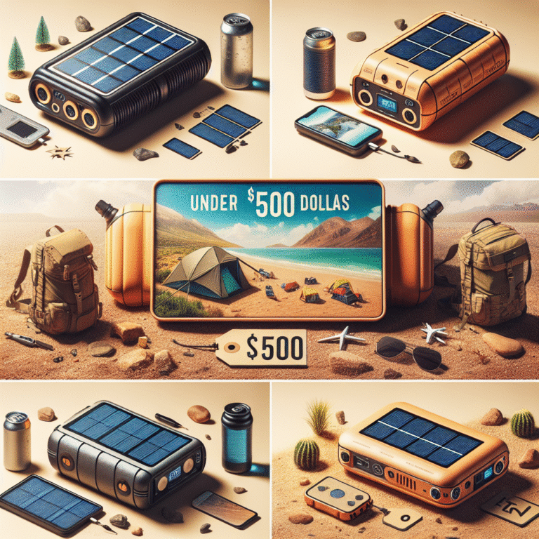 Travel-friendly solar desalination gadgets under $500