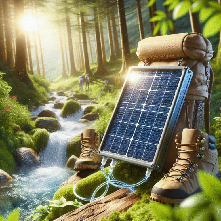 lightweight solar water purifier for hiking trips