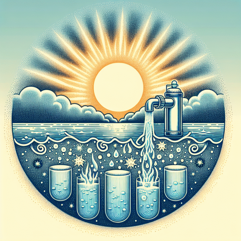 solar desalination as an alternative to harmful filters