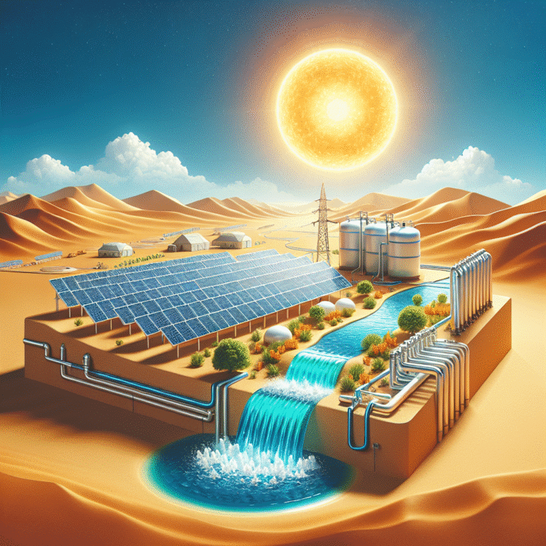 Solar desalination systems for remote work locations