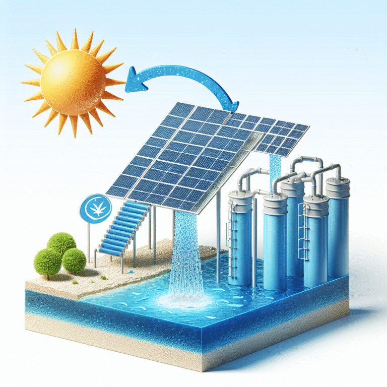 solar desalination as an alternative to harmful filters